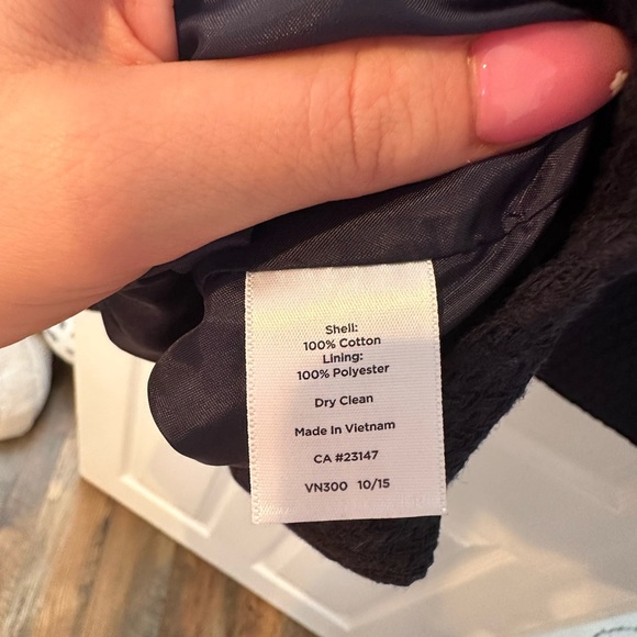 Talbots - Textured Zip Up Blazer - Picture 6 of 7